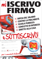 Iscriviti al PdCI